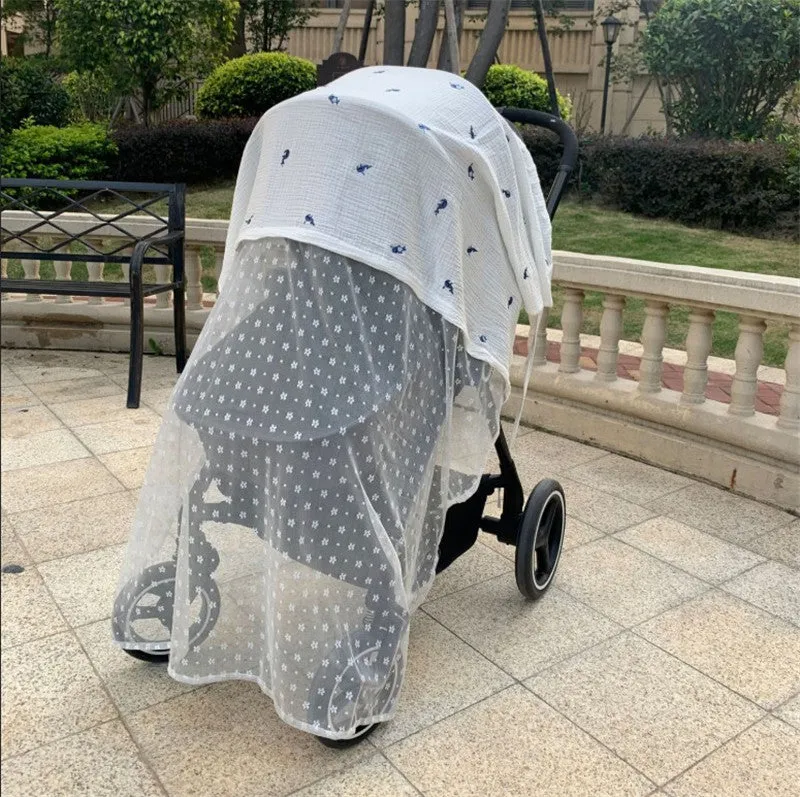 Earthy Summer Stroller Cover