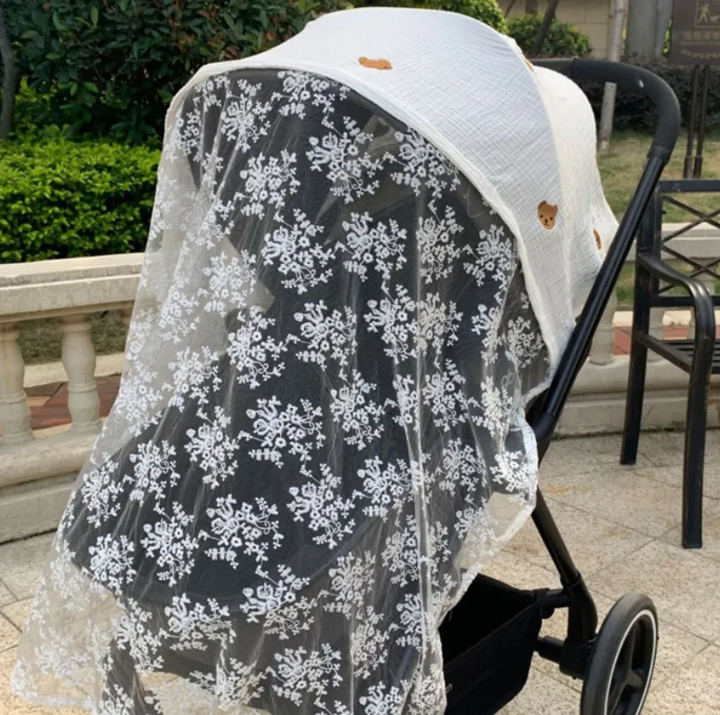 Earthy Summer Stroller Cover