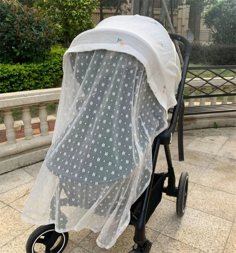 Earthy Summer Stroller Cover