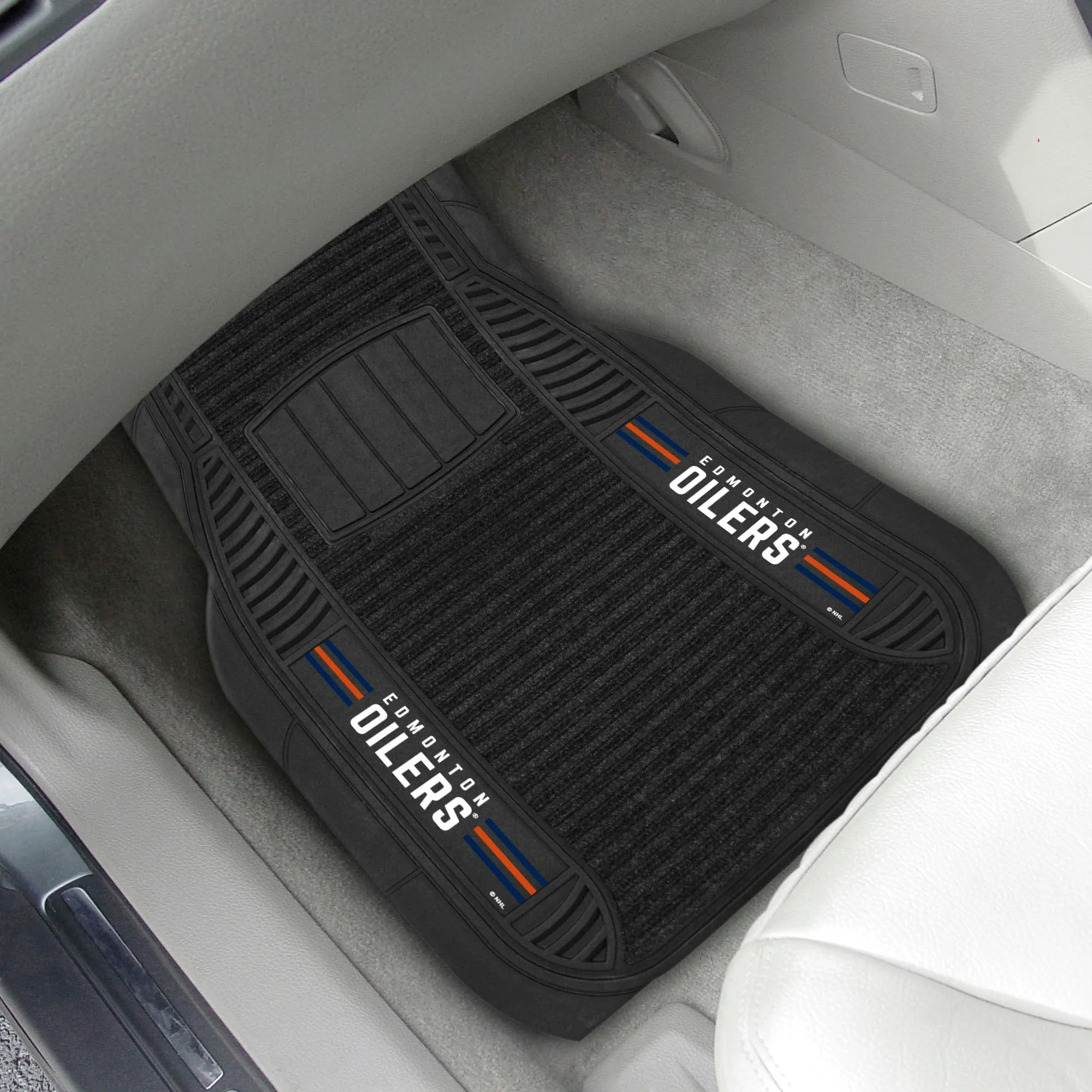 Edmonton Oilers Oilers 2 Piece Deluxe Car Mat Set