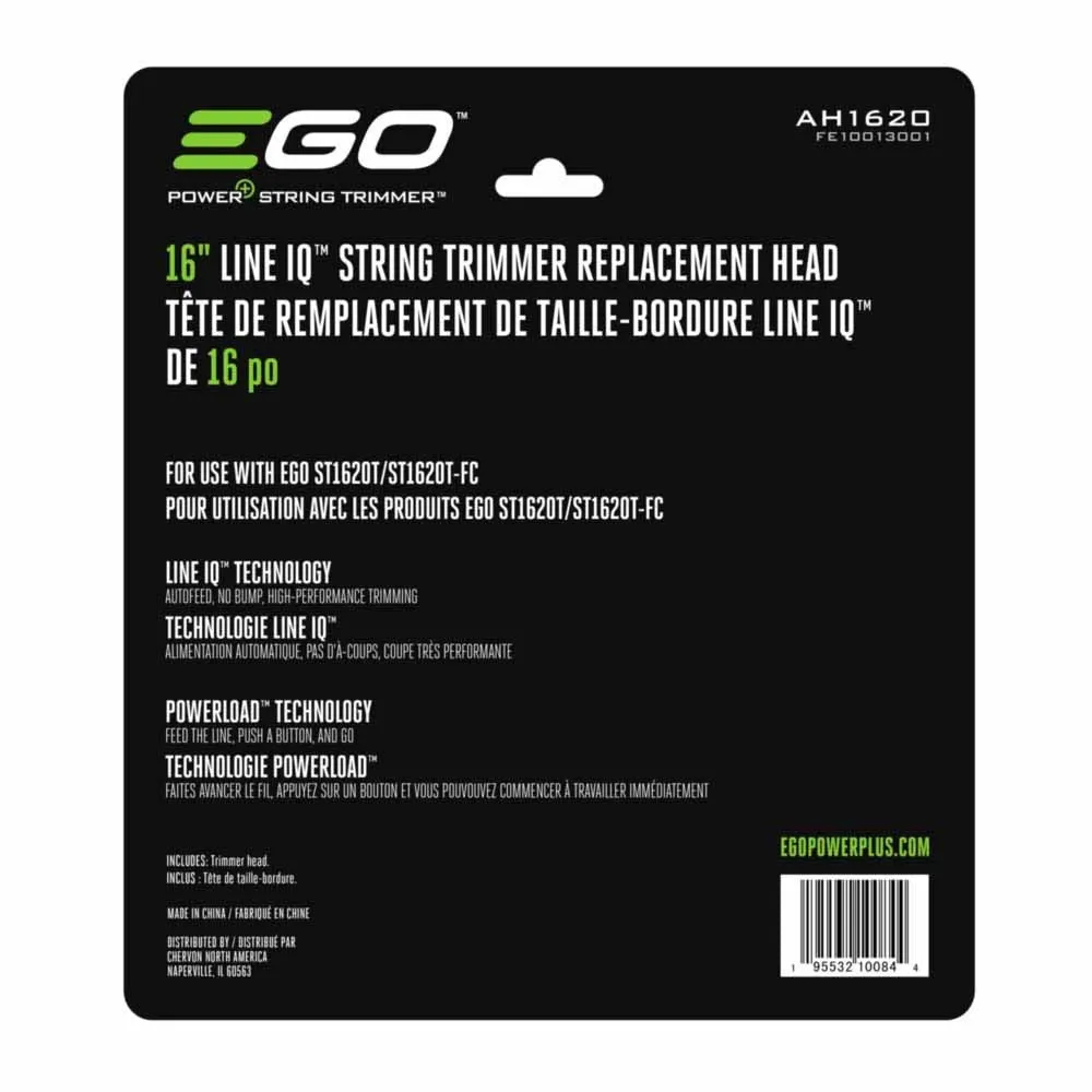 EGO AH1620 String Trimmer Replacement Head for ST1620T, Black