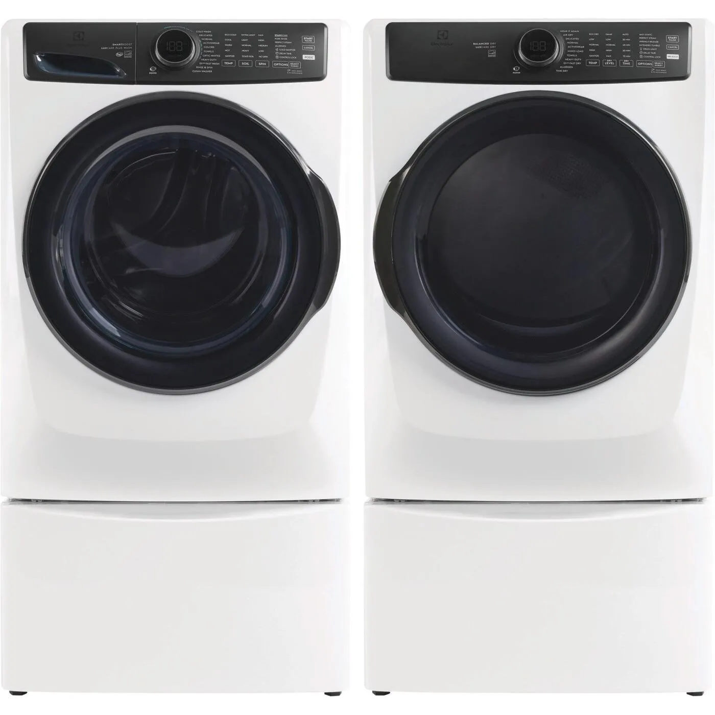 Electrolux 8.0 cu. ft. Front Load Perfect Steam™ Electric Dryer with Balanced Dry™ ELFE773CAW