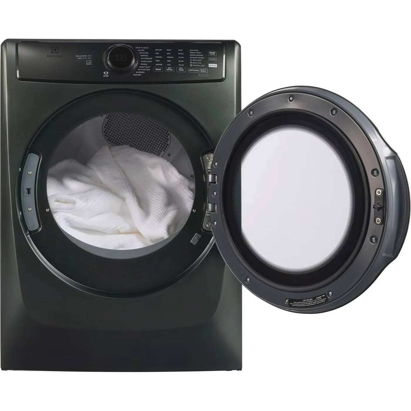 Electrolux 8.0 cu. ft. Front Load Perfect Steam™ Electric Dryer with Balanced Dry™ ELFG7738AA