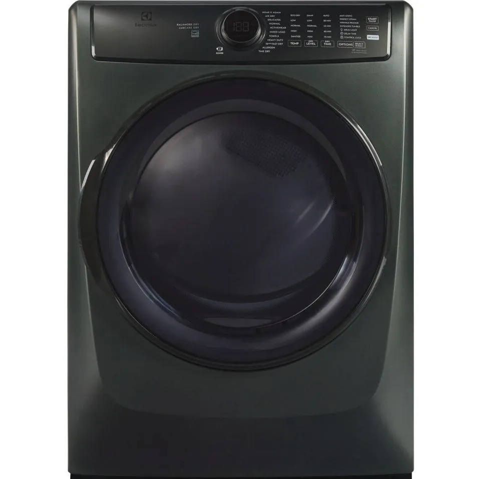 Electrolux 8.0 cu. ft. Front Load Perfect Steam™ Electric Dryer with Balanced Dry™ ELFG7738AA