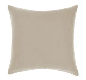 Elysian European Pillowcase Pebble