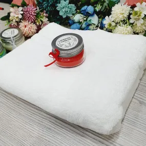 Export Quality Super Soft White Small Towel