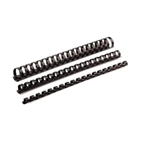 Fellowes Plastic Binding Coils 14mm Black Pack of 100