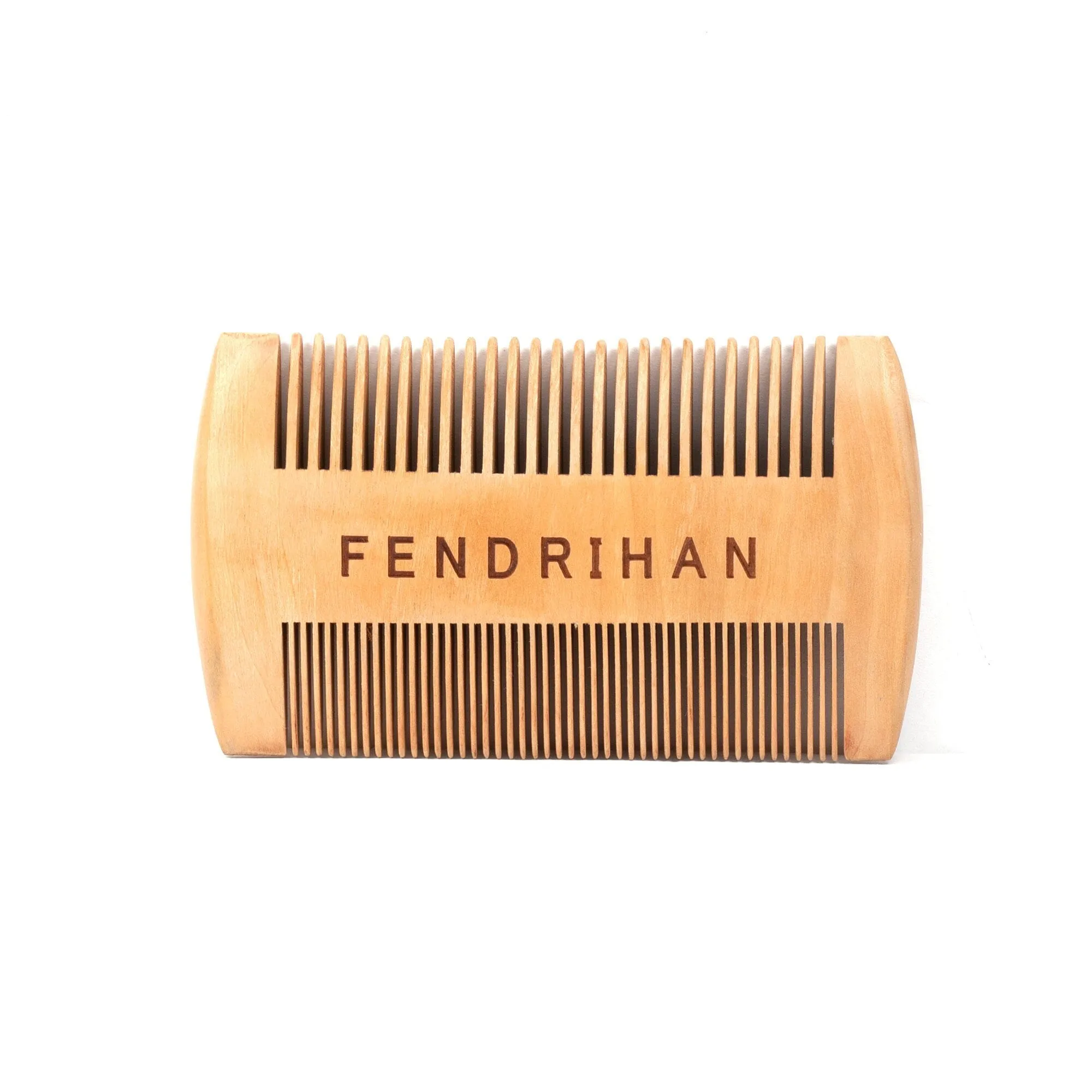 Fendrihan Double-Sided Wood Beard Comb