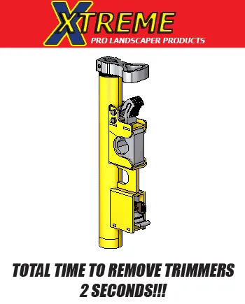 Green Touch Xtreme Series 3 Position Trimmer Rack XB103 For Open and Enclosed Trailers