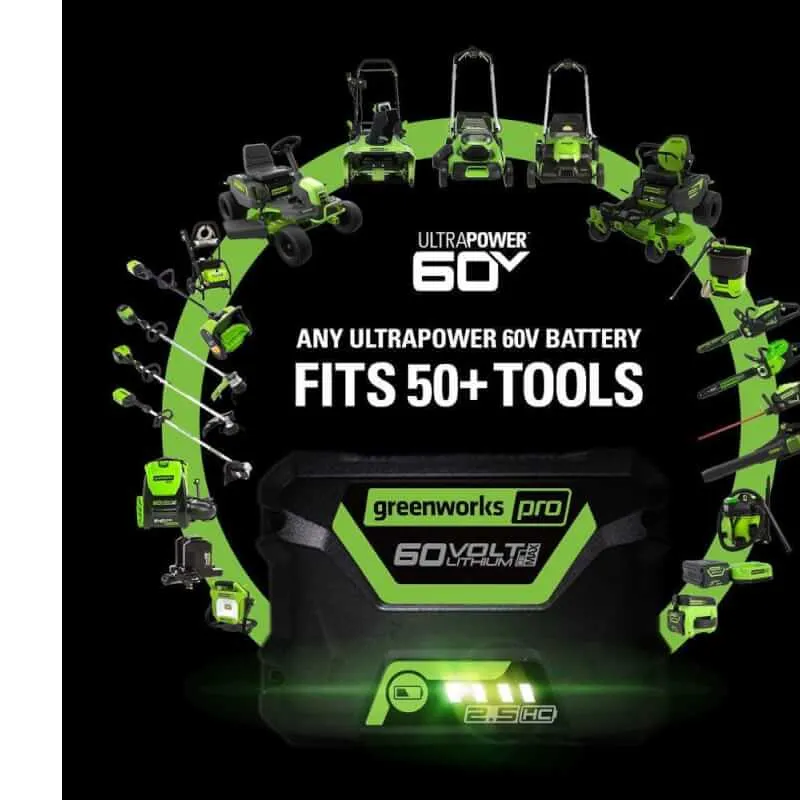 Greenworks 60V 2.0Ah GEN II String Trimmer with Battery