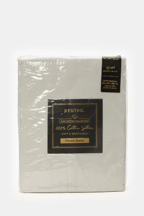 Grey Cotton Fitted Sheet
(Single Size)