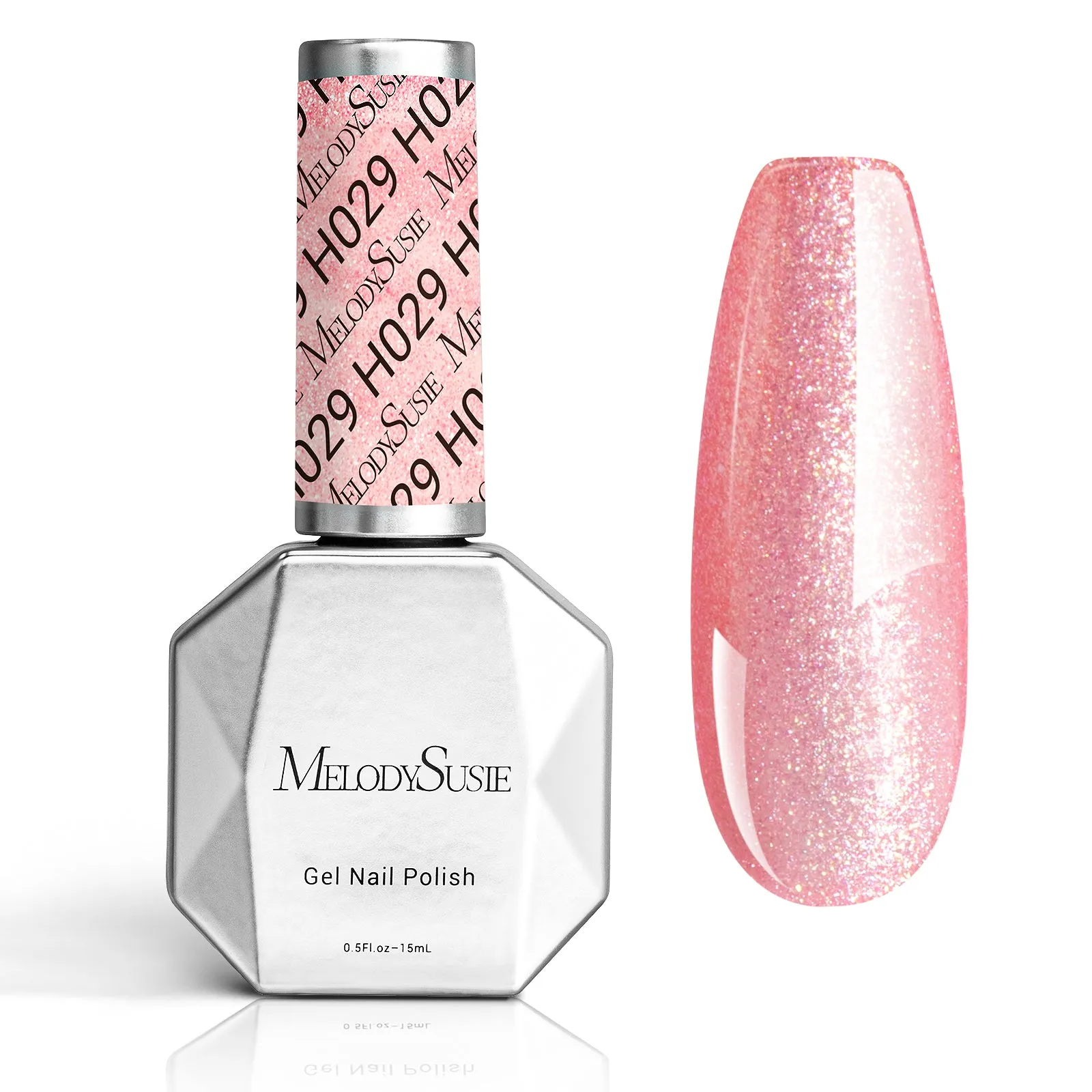 H029 Neon Blush Pink - Thick Gel Nail Polish(15ml)