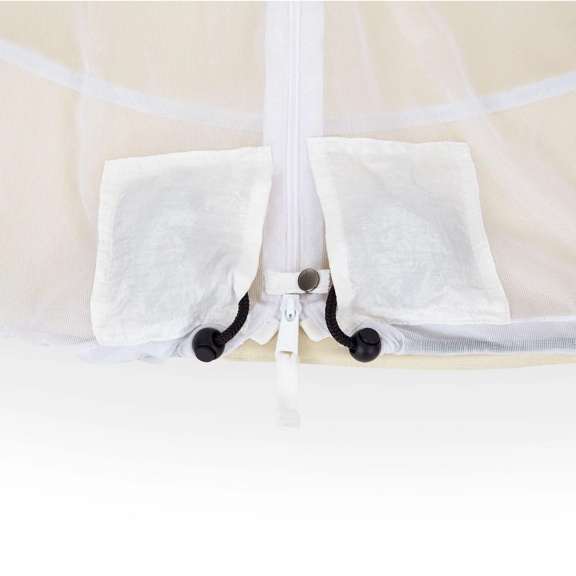 Hangout Pod Mosquito Net Black/White