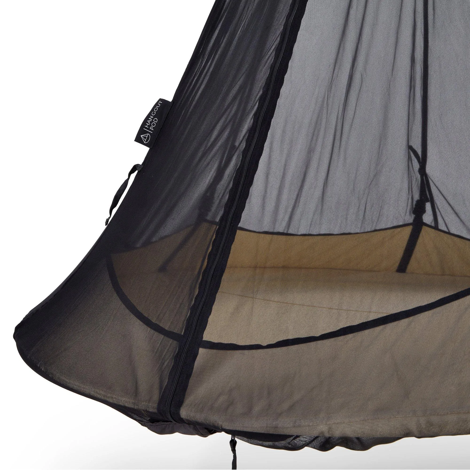 Hangout Pod Mosquito Net Black/White