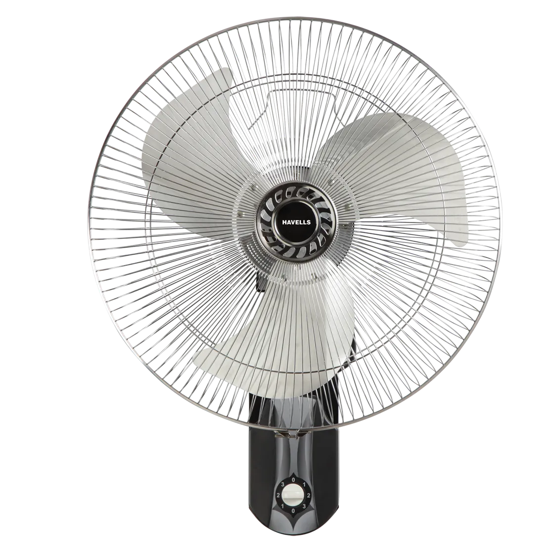 Havells V3 450 mm Wall Fan (Silver Black) - 1 PC