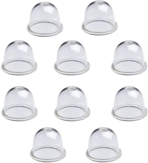 Hipa (10 Pack) Primer Bulb for HONDA GX22 GX25 GX35 Engine Replace Walbro 188-12 188-12-1 188-14 188-14-1 Sthil 41331212700 Echo 12318140630