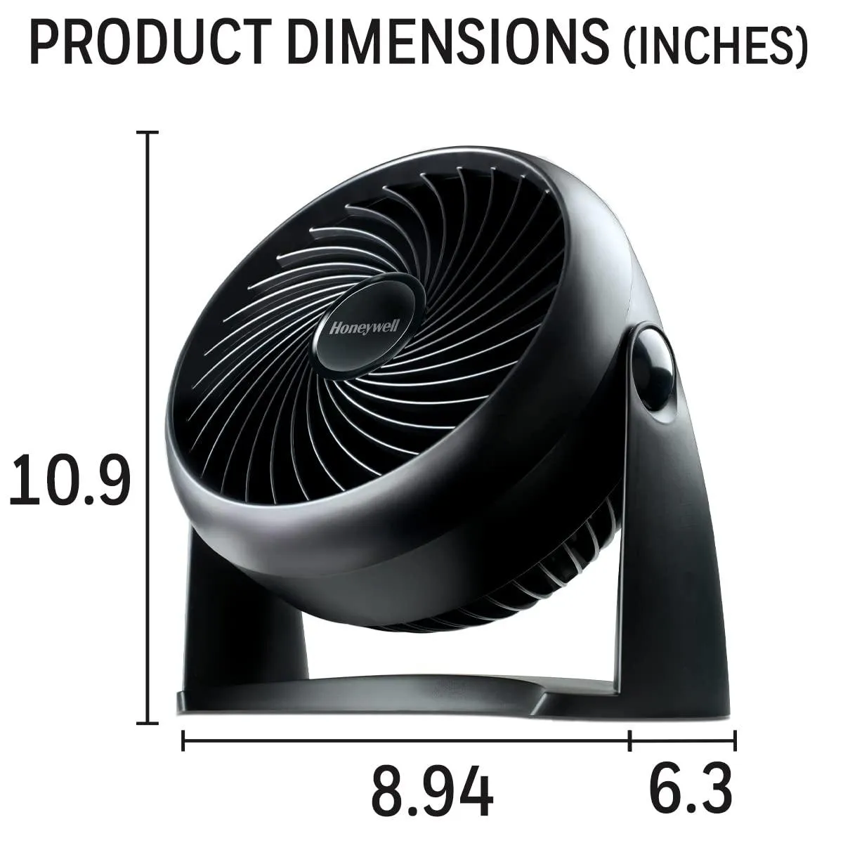 Honeywell HT900C 7" TurboForce® POWER  Desk/Table Fan