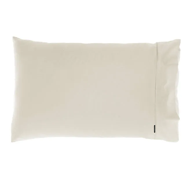 Hotel Augusta 500THC Cotton Sateen King Pillowcase Taupe