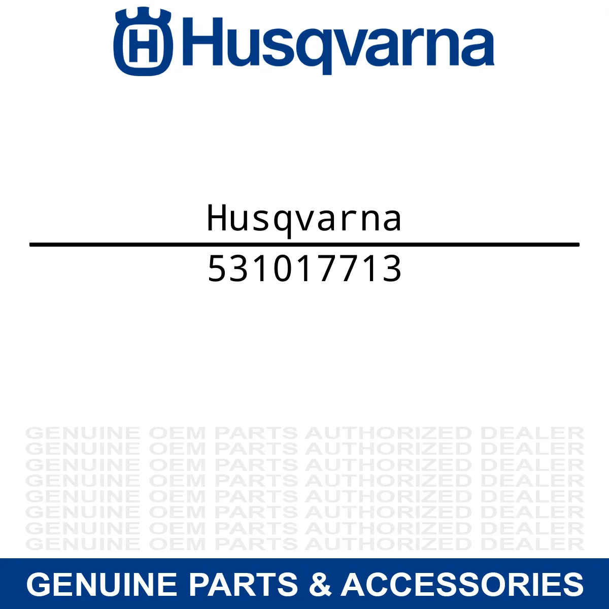 Husqvarna 531017713 OEM Trimmer Head Washer Craftsman