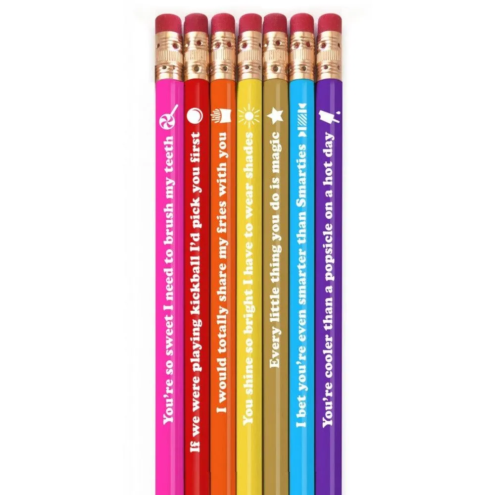 I Would Totally Share My Fries With You Pencil Set