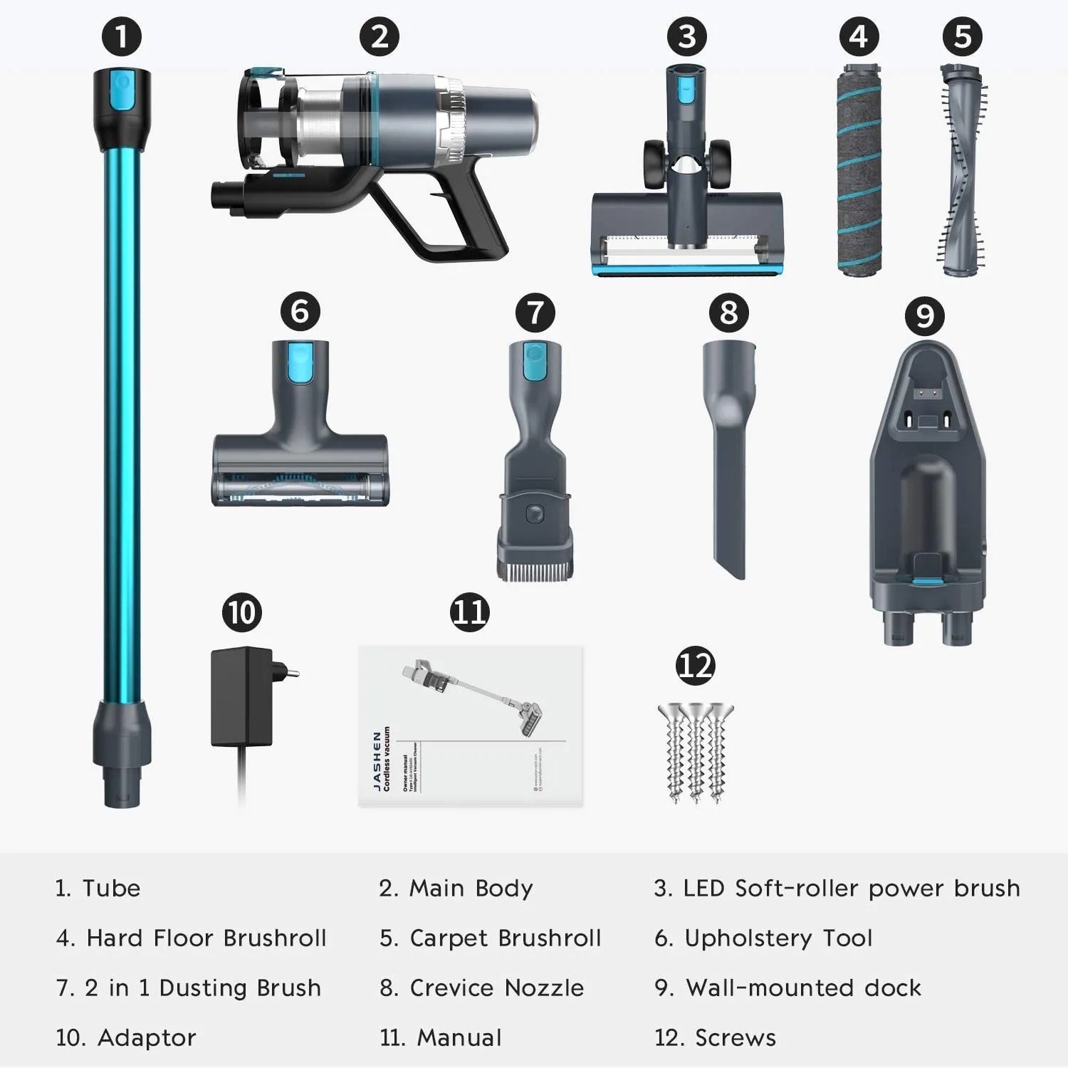 Jashen V18 Cordless Vacuum