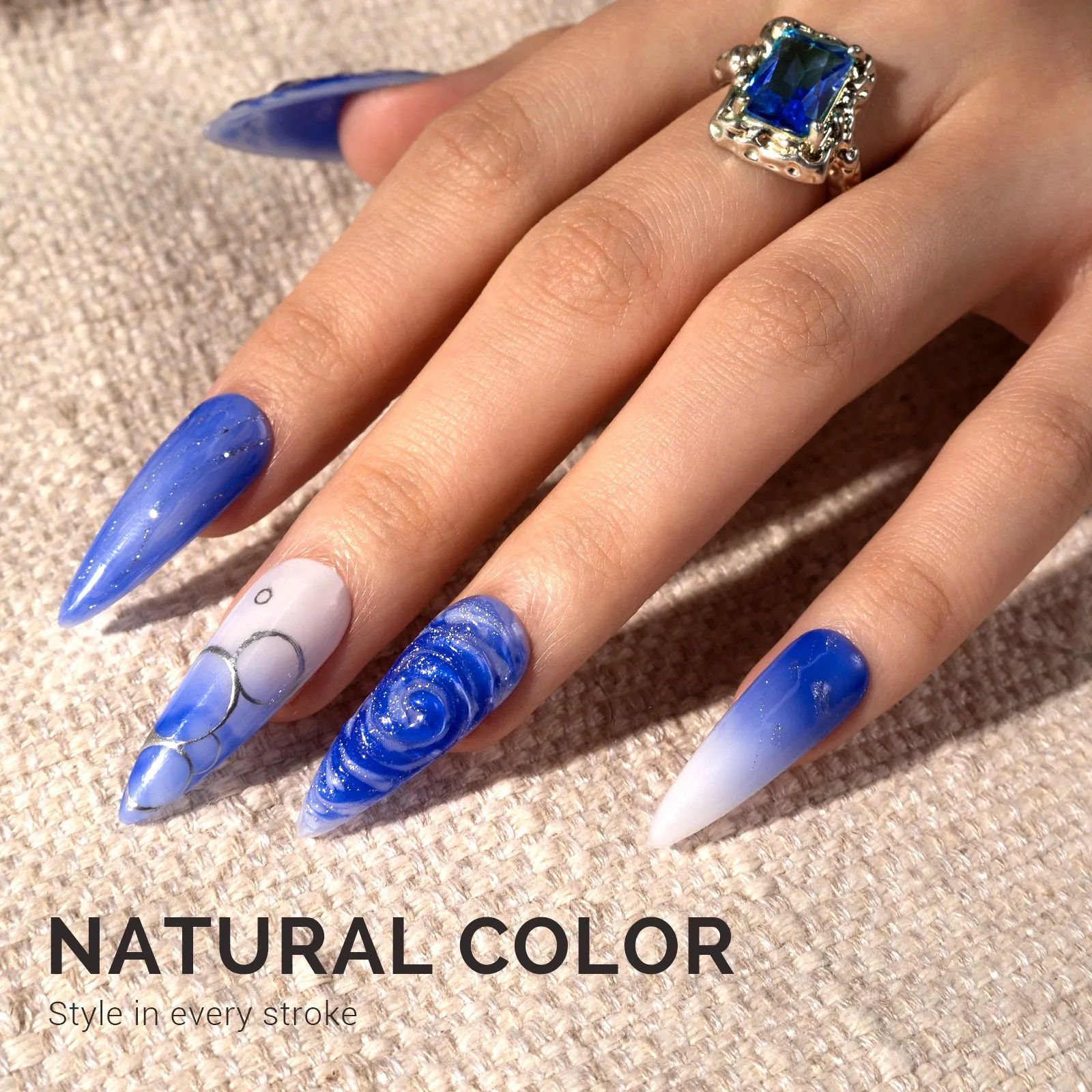 Jeweliver Jelly Gel Polish 15ml - Blue Tanzanite - JDZ54