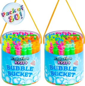 Kids Multipack Bubble Wands -80 Bubble Wands for Kids