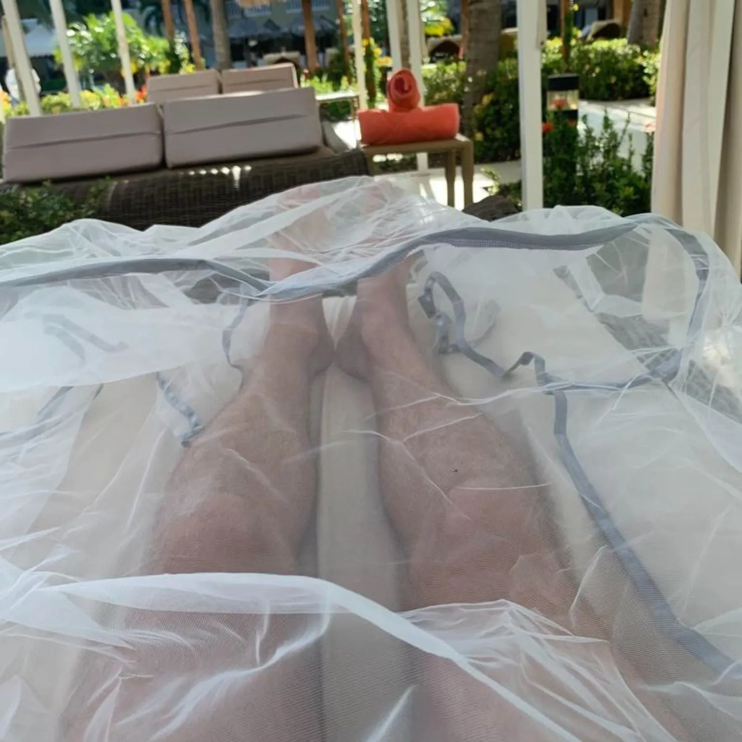 Large Mosquito Net Blanket