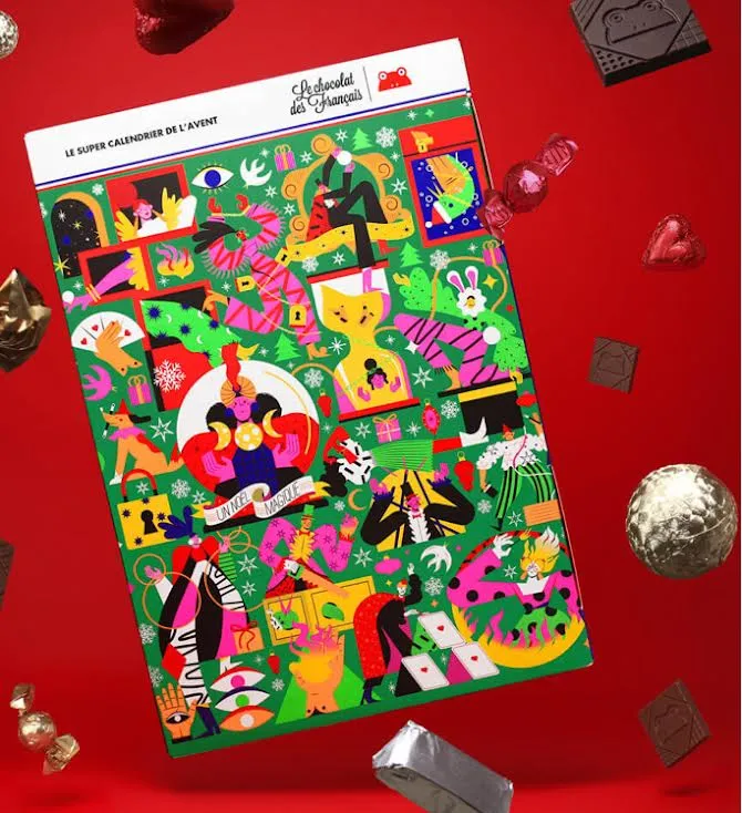 Le Chocolat des Francais 2024 Chocolat Advent Calendar