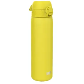 Leak Proof Slim Thermal Steel Water Bottle, Insulated, Yellow, 500ml (17oz)