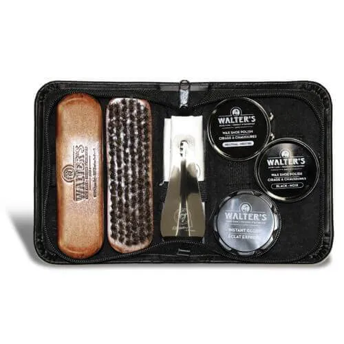 Leather Shoe Care Travel Kit