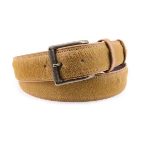 Light Tan Pony Hair Roller Belt