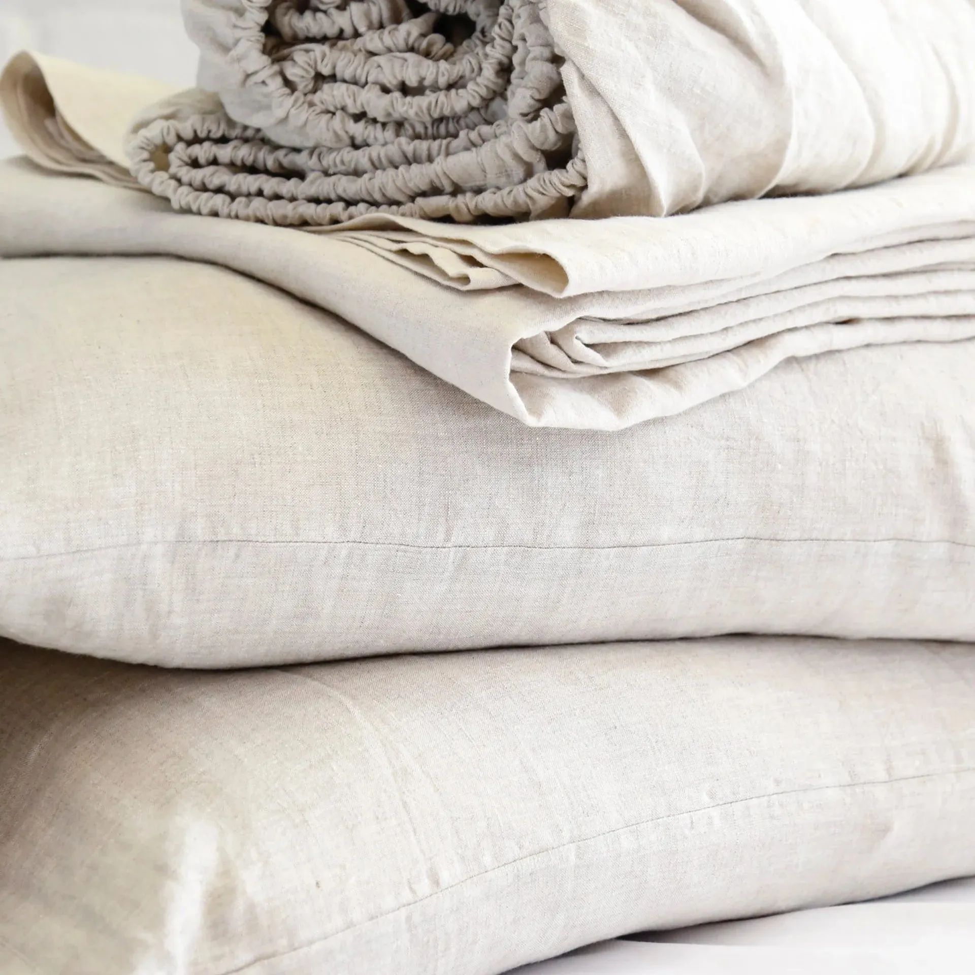 Linen Sheet Set - Flax