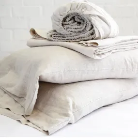 Linen Sheet Set - Flax