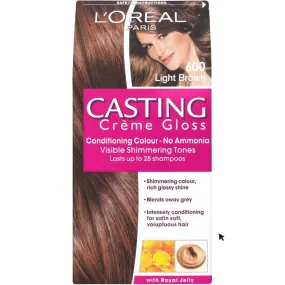 L'Oreal Paris Casting Creme Gloss Conditioning Colour 600 Light Brown (T)