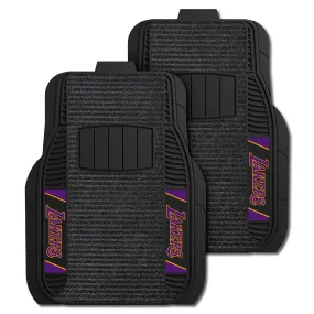 Los Angeles Lakers 2 Piece Deluxe Car Mat Set