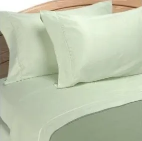 Luxury 1000 TC 100% Egyptian Cotton California King Sheet Set Solid In Sage