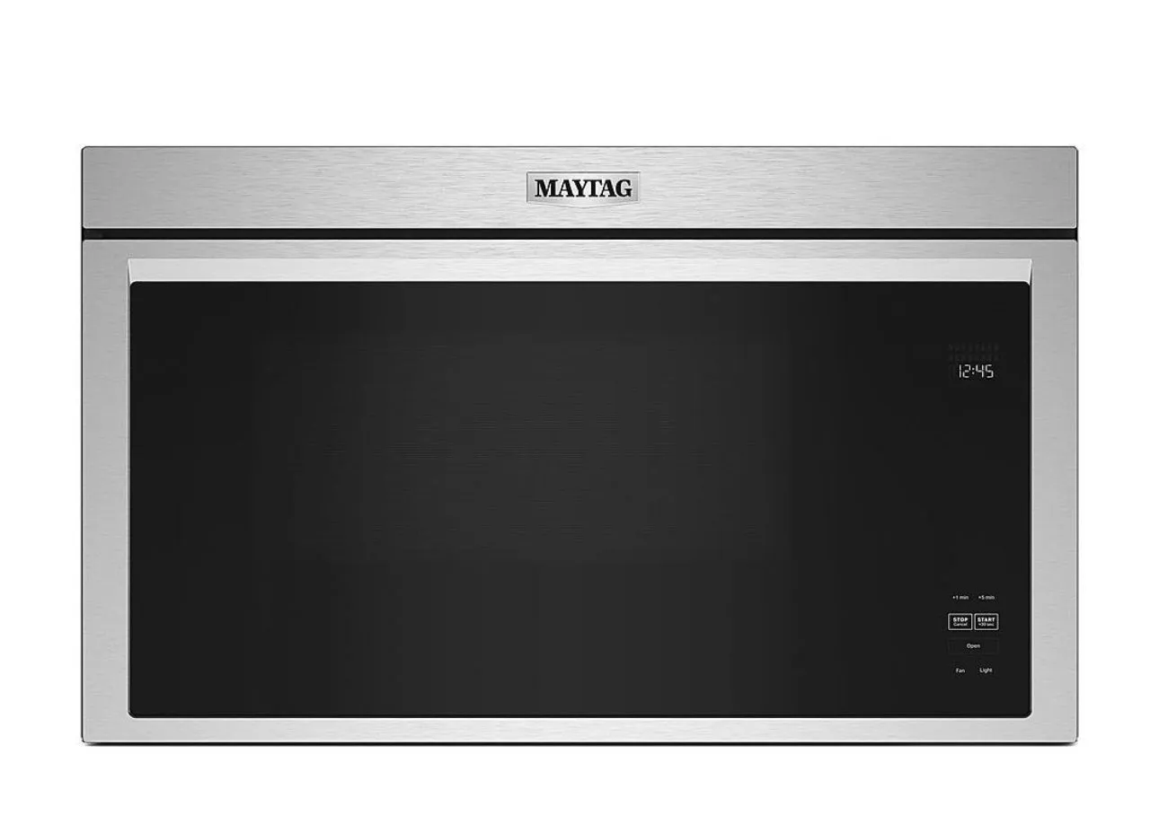 Maytag - 1.1 Cu. Ft. Over-the-Range Microwave with Flush Built-in Design - Stainless Steel
Model:MMMF6030PZ