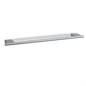 Medium-Sized Towel Rail Aluminum Shiny