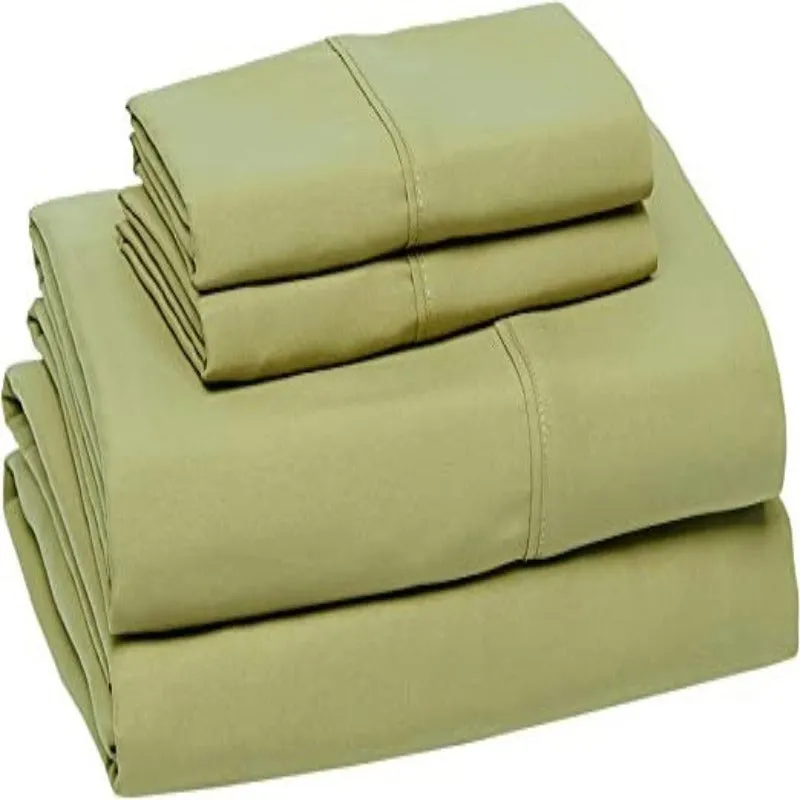 Microfiber Bed Sheet Set With Deep Pockets