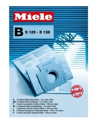 MIELE VACUUM CLEANER B BAGS