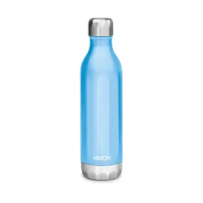 Milton Bliss 600 Thermosteel Hot and Cold Water Bottle, 500 ml (Blue)