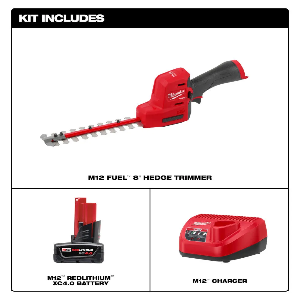 Milwaukee 2533-21 M12 FUEL 8" Hedge Trimmer Kit