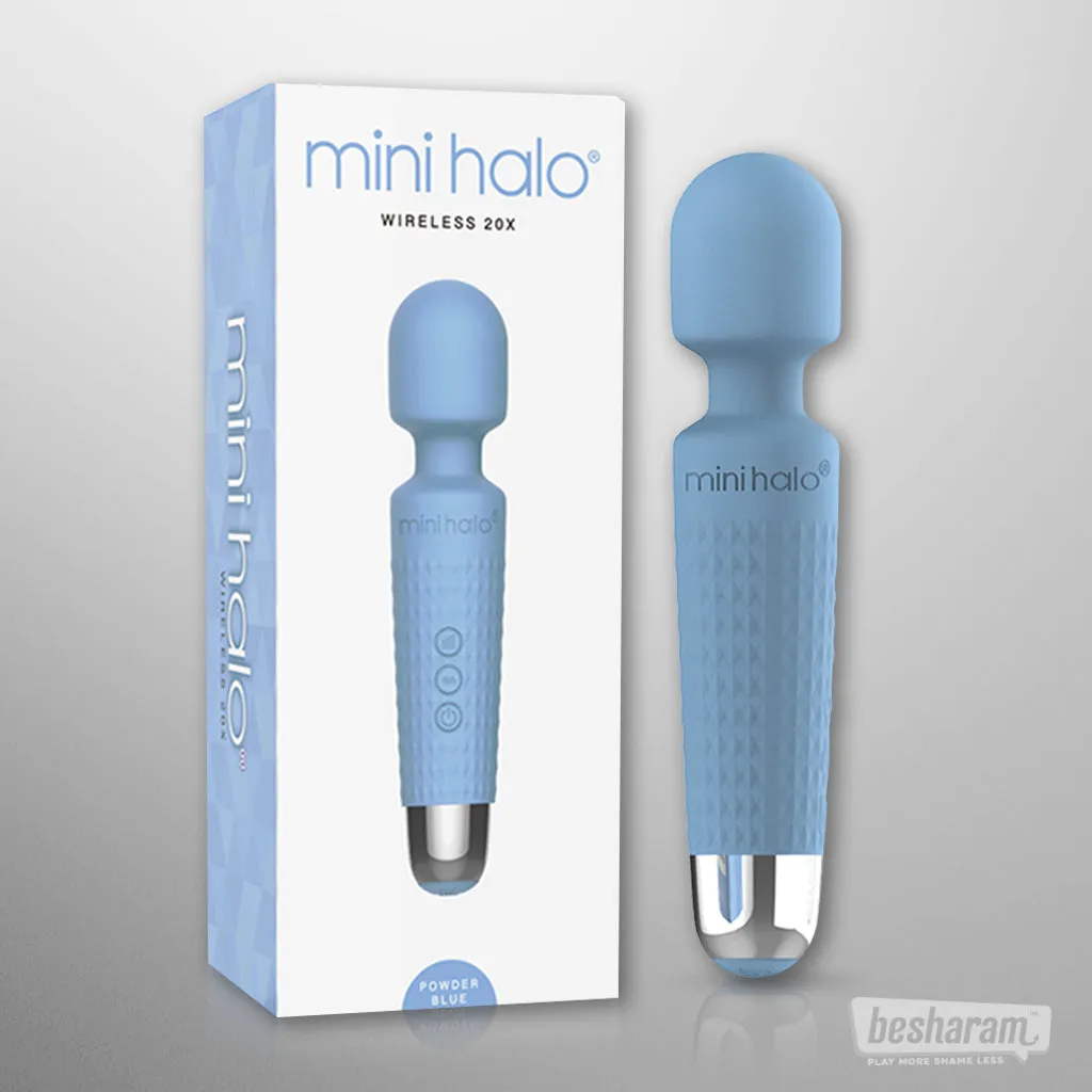 Mini Halo Wireless Wand Vibrator