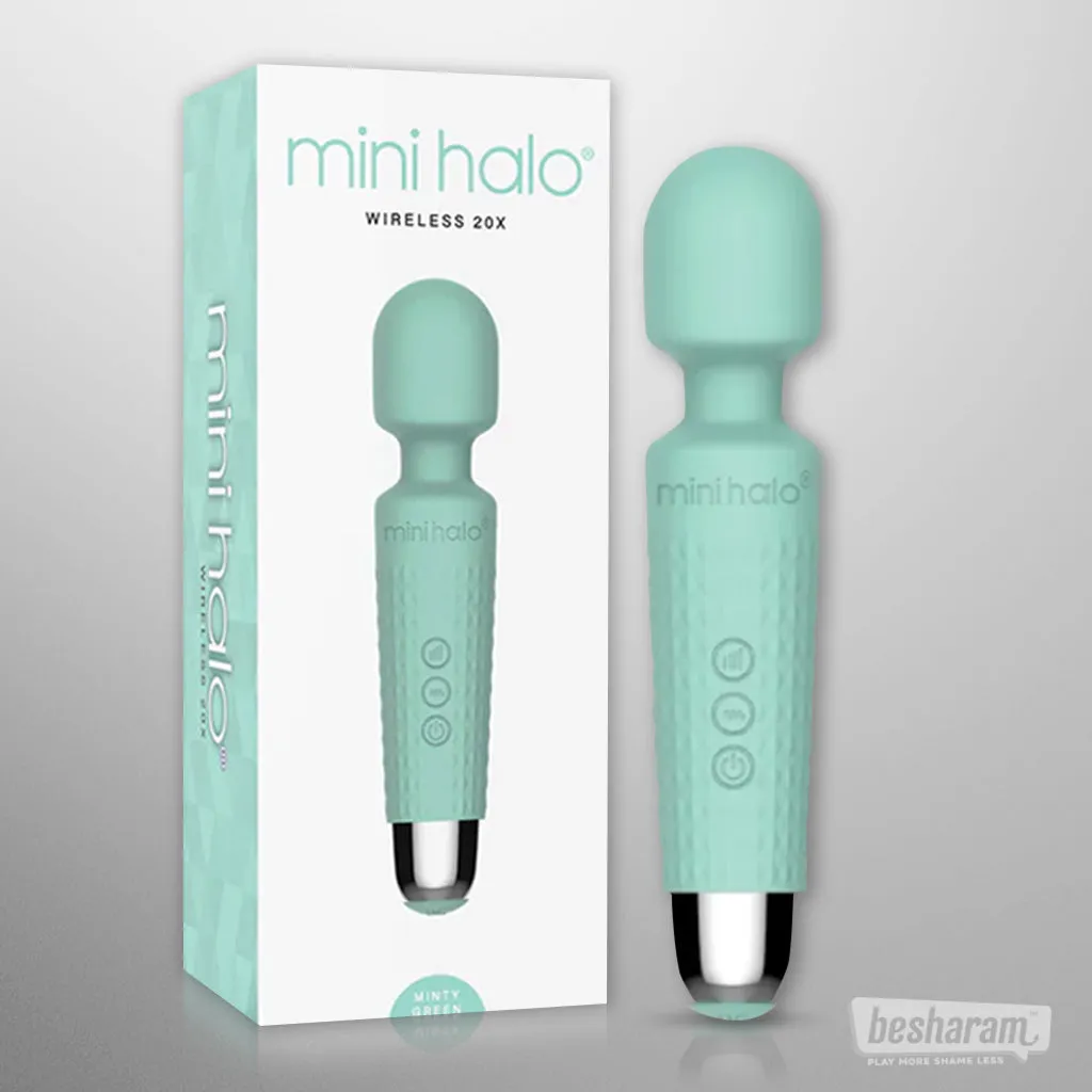 Mini Halo Wireless Wand Vibrator