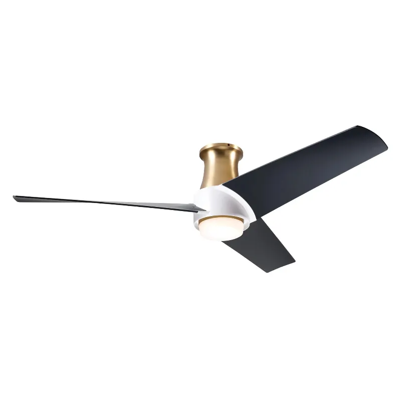 Modern Fan Ambit Flush DC 56" Ceiling Fan with LED Light Kit