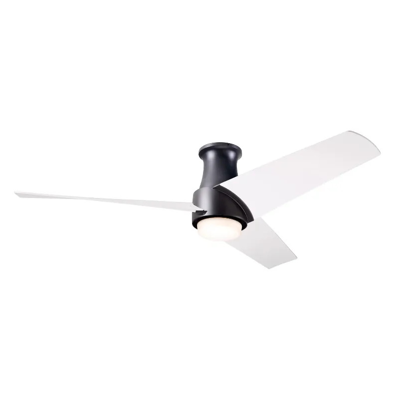 Modern Fan Ambit Flush DC 56" Ceiling Fan with LED Light Kit