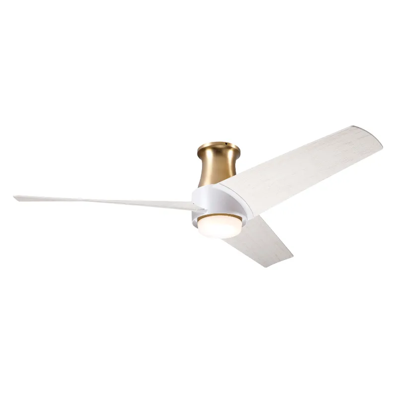 Modern Fan Ambit Flush DC 56" Ceiling Fan with LED Light Kit