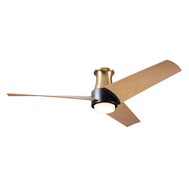 Modern Fan Ambit Flush DC 56" Ceiling Fan with LED Light Kit