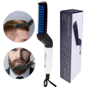 Multi-functional Beard Straightener Brush